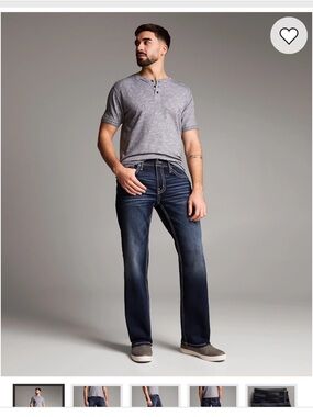 Men’s Buckle Jake Boot Stretch Jean